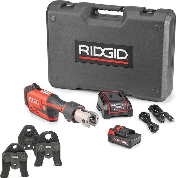 Immagine prodotto Ridgid 67228 RP351-B Kit Standard 12 - 108 mm Basis-Set Presszange 18V 2.5Ah Li-Ion ohne Backen