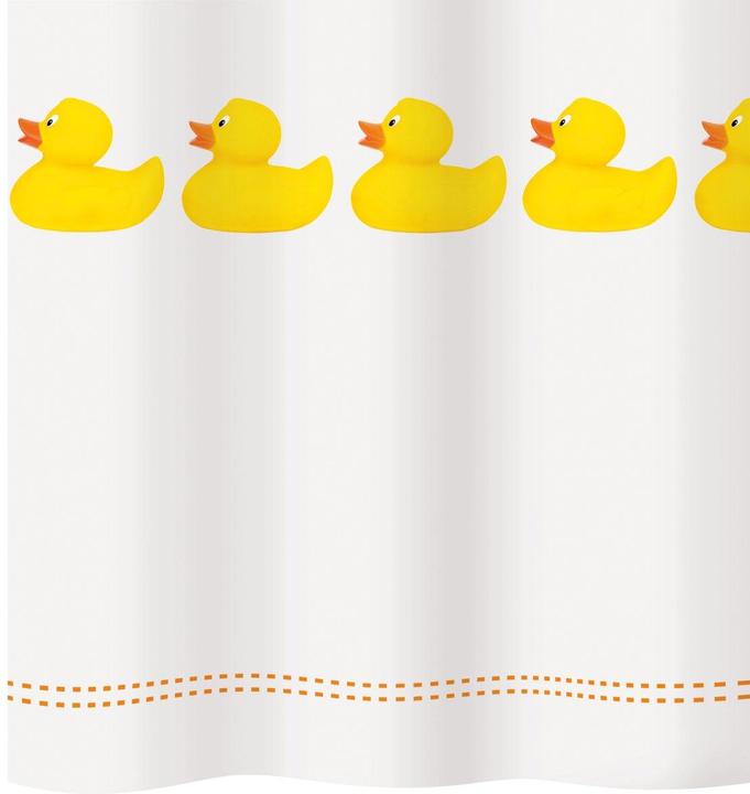 Actual product image Diaqua Shower curtain textile Duckie (240 x 180 cm)