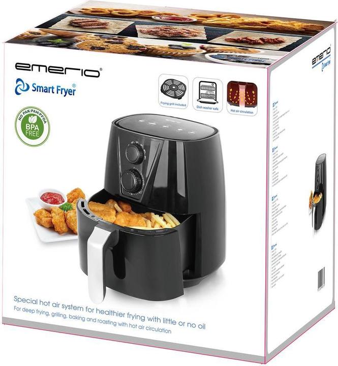 Image du produit Emerio Friteuse à air chaud, Smart Fryer, 3.8LCool tou