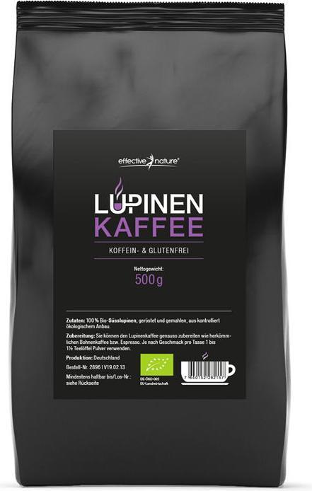 Effective Nature Café de lupin - Sans caféine - 500 g (500 g)
