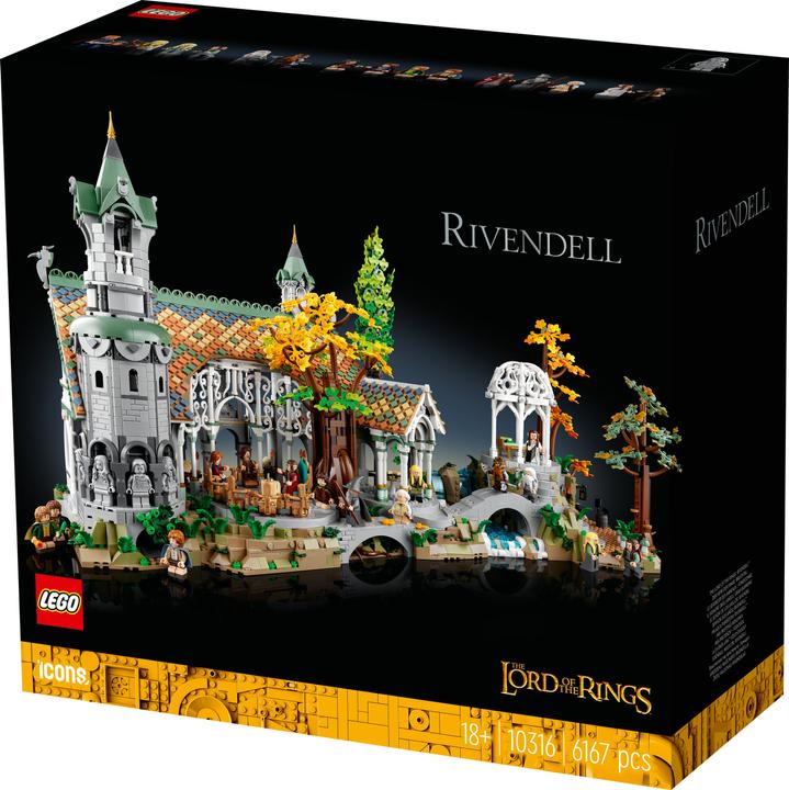 Produktbild LEGO Bruchtal (10316, LEGO Lord of the Rings, LEGO Seltene Sets)