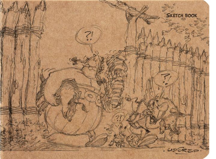 Rhodia Asterix Skizzenbuch (Kariert, Weicher Einband)