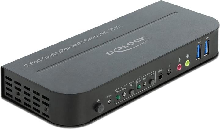 Actual product image Delock KVM Switch 2 Port HDMI with USB 3.0 and Audio 8k 30Hz