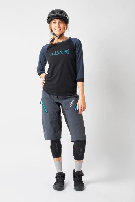 Produktbild dirtlej Trailscout Shorts Waterproof Ladies, blau/türkis, L (L)