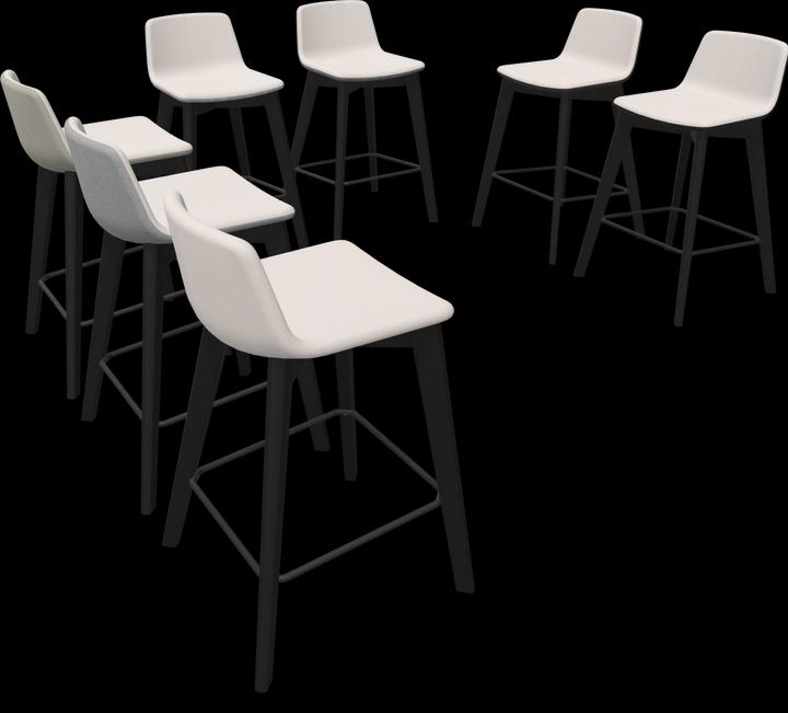 Actual product image Narbutas Twist & Sit Bar Stool