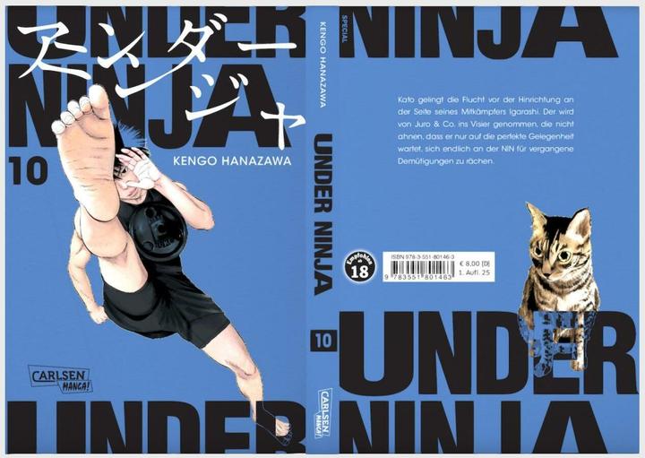 Produktbild Under Ninja 10 (Deutsch, Kengo Hanazawa, 2025)