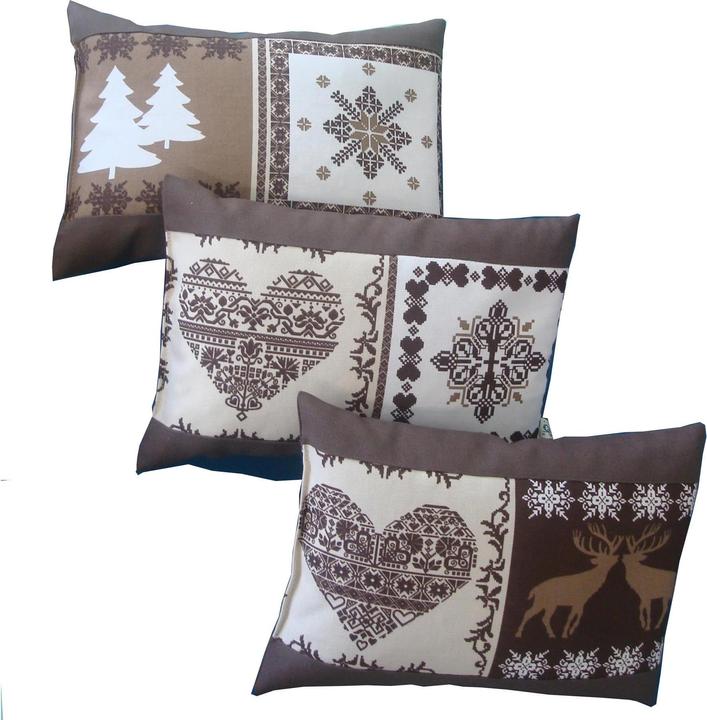 Produktbild Himmelgrün Kirschkernkissen Winterwald (30 x 22 cm)