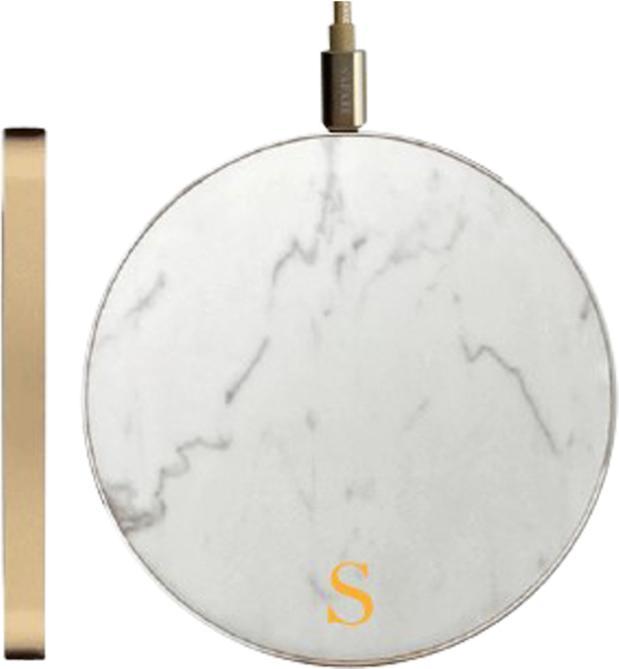 Actual product image Safari Selection Charging station CIRCLE MARBLE white/small patterned (10 W)