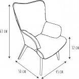 Produktbild Home Deco Kids sessel helsinki kind fellimitat (Kindersessel)