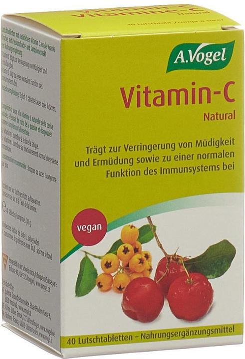 Image du produit A. Vogel Vitamin C (40 pièce(s), Cachets, 110 g)