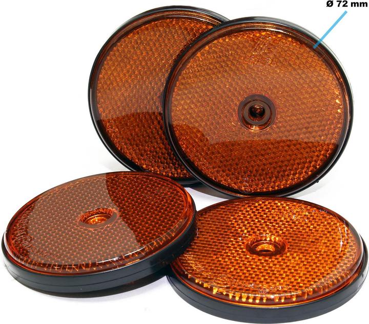 Image du produit Wiltec Jeu de Feux arrière de remorque 12 pièces Fiche 13 broches Câble 5m Éclairage Réflecteur Marquage-E
