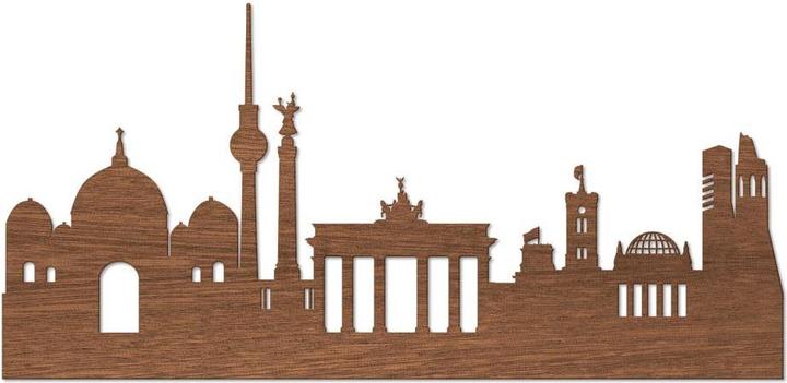 Immagine prodotto Trenddeko Skyline Berlino (100 x 48 cm)