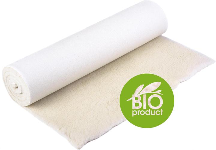 Produktbild Yogistar Yogamatte Natur Schurwolle (15 mm)