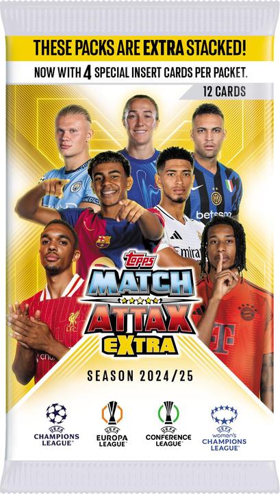 Topps Match Attax Champions League EX 2025 (English, Booster display)