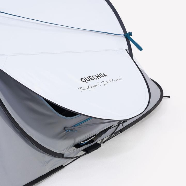 Image du produit Quechua Tente de camping pliante - 2 Seconds Fresh & Black pour 3 personnes (Tente instantanée, 4.90 kg, 3 personnes)