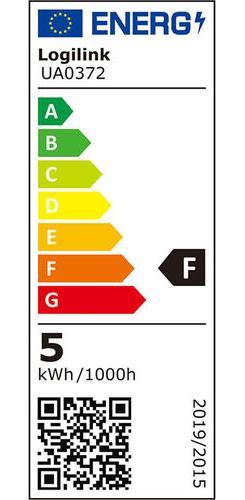 Energy Label LogiLink Andrea (400 lm)