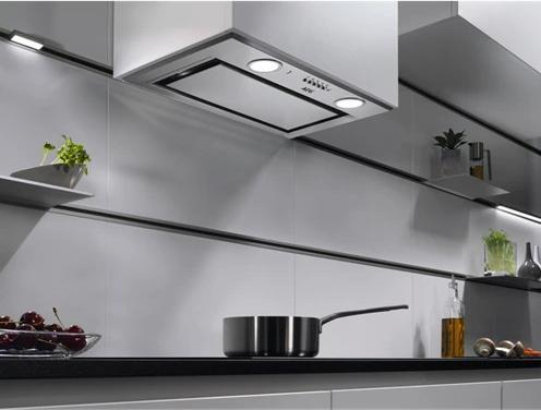 Immagine prodotto AEG DGE5661HM Da incasso Acciaio inox ³/h A (Cappuccio a schermo piatto)