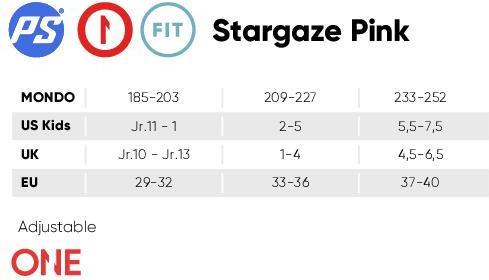 Image du produit Powerslide PHUZION KIDS SKATES Stargaze Rose 33-36 (33, 34, 35, 36)