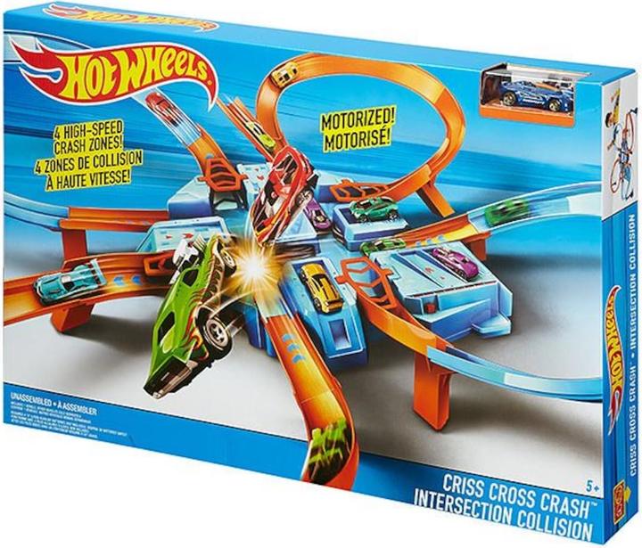 Actual product image Hot Wheels Criss Cross Crash