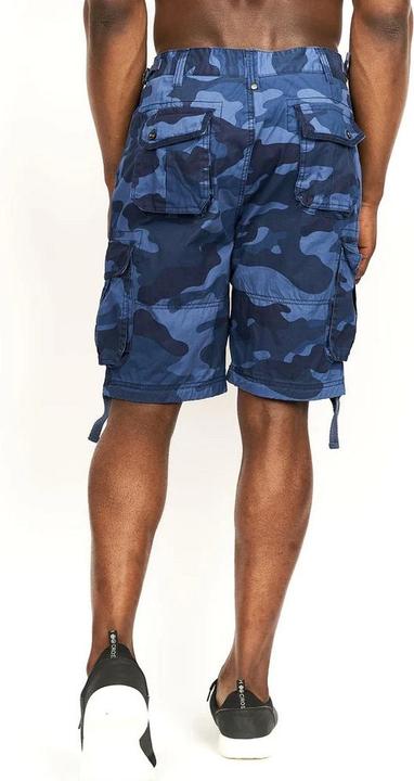 Actual product image Crosshatch Mens Jimster Camo Cargo Shorts (36)