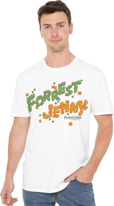 Actual product image Forrest Gump Mens Peas And Carrots T-Shirt (3XL)