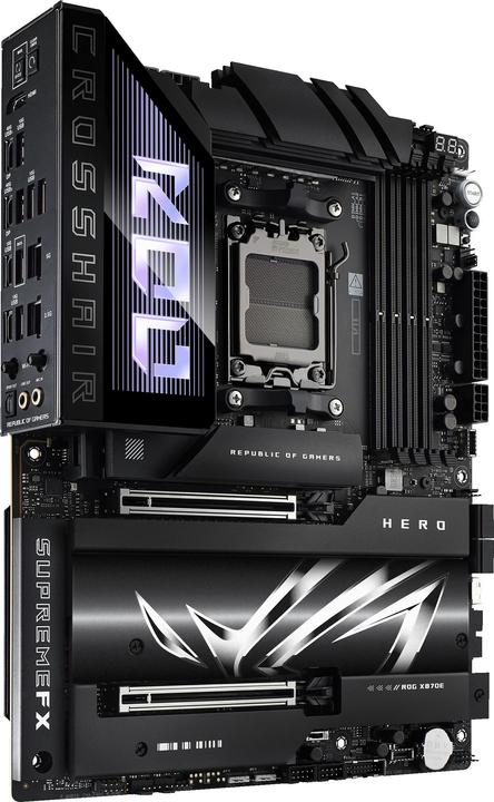 Actual product image ASUS Rog Crosshair X870e Hero (AM5, AMD X870E, ATX)