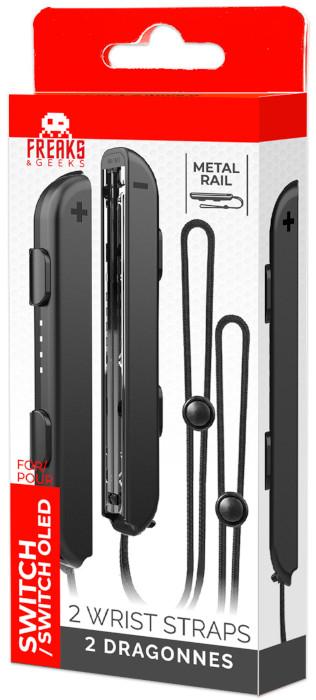 Image du produit Trade Invaders Joy-Con hand wrist strap *1 pair Black (Switch)