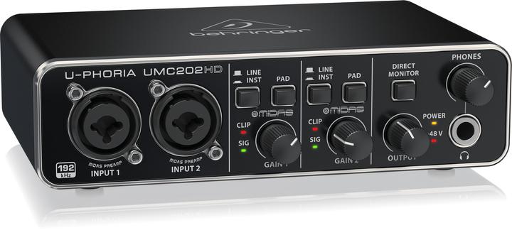 Produktbild Behringer UMC202HD recording audio interface (USB)