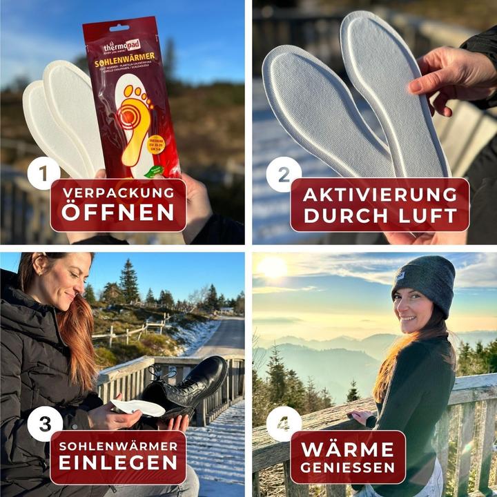 Produktbild Thermopad 30 Paar Wärmesohlen