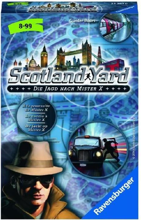 Image du produit Ravensburger Scotland Yard - La chasse à Monsieur X (Allemand, Français, Italien)