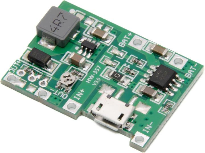 Produktbild Purecrea Li-ion Batterie Lademodul mit DC-DC Step Up Boost Converter