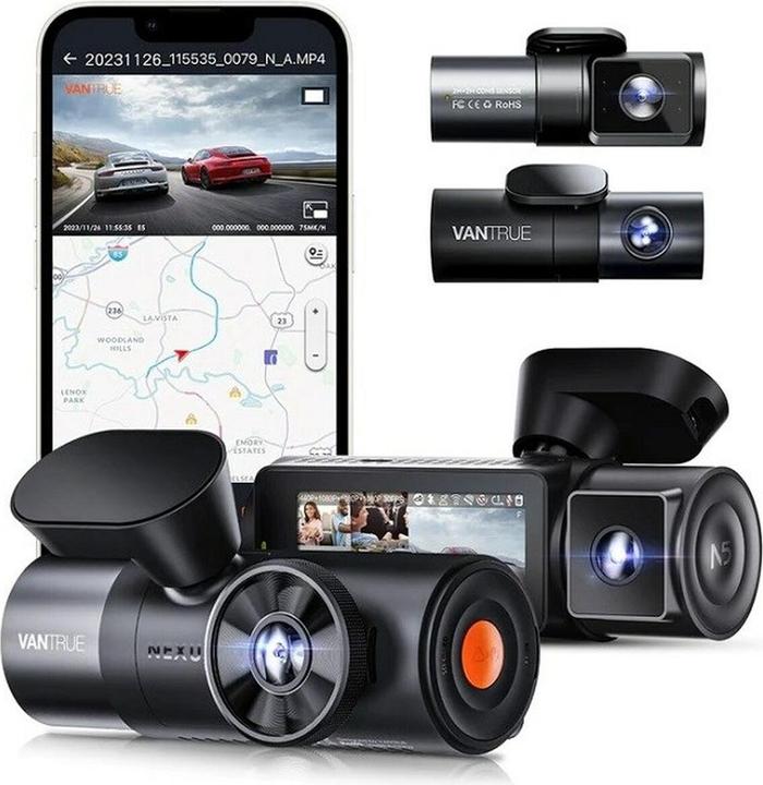 Vantrue N5 Nexus 5 (Ricevitore GPS, Display integrato, WiFi)