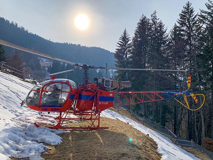 Actual product image Smartbox Lama SA315B helicopter flight of 30 minutes with briefing for 4 people (4 pers.)