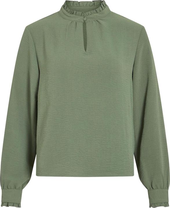 Vila High Neck Oberteil mit langen Ärmeln (38)