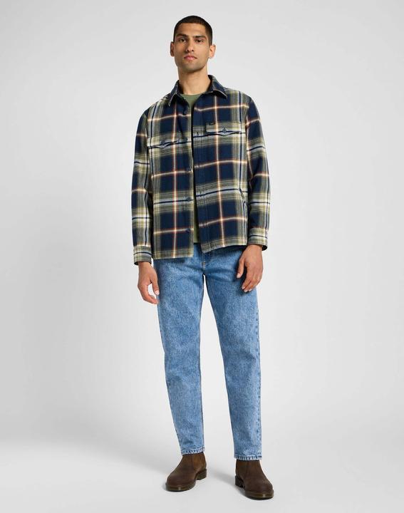 Actual product image Lee Long sleeve shirt Flap Pocket Overshirt (S)
