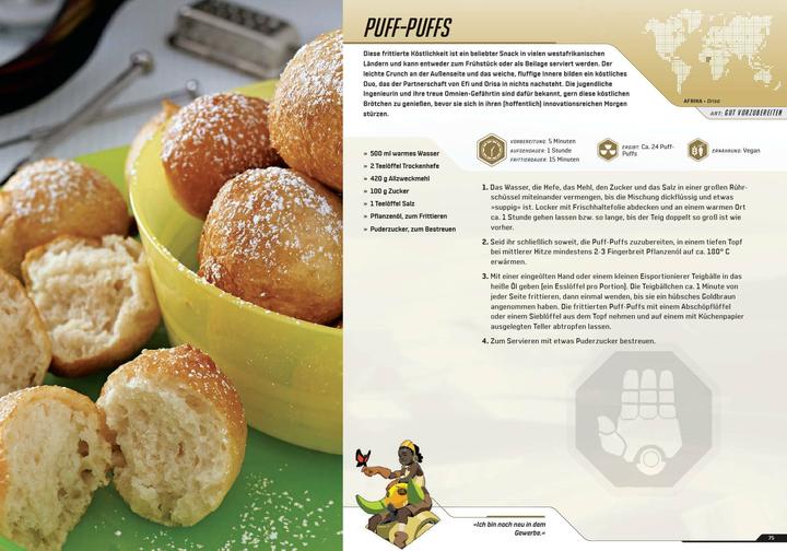 Actual product image Panini Overwatch: Das offizielle Kochbuch (German, Chelsea Monroe-Cassel, 2020)
