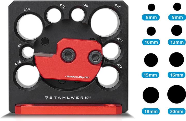 Actual product image Stahlwerk Dowel maker 8 / 9 / 10 / 12 / 15 / 16 / 18 / 20 mm round rod cutter (8, 9, 10, 12, 15, 16, 18, up to 20 millimetres)