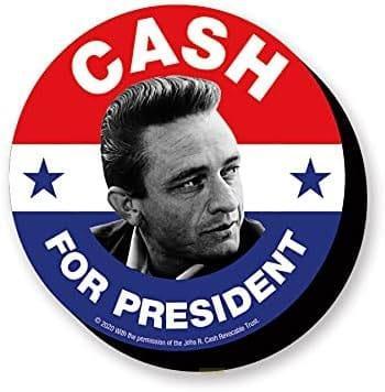 Actual product image NMR Distribution Johnny Cash: President Funky Chunky Magnet (1 x)