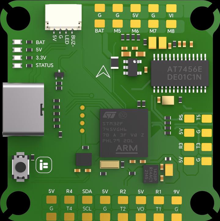 Actual product image iFlight ExpressLRS ELRS True Diversity Receiver 2.4GHz (Drone spare parts)