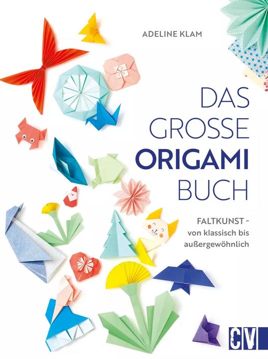 Actual product image Das grosse Origami Buch (German, Adeline Klam, 2023)