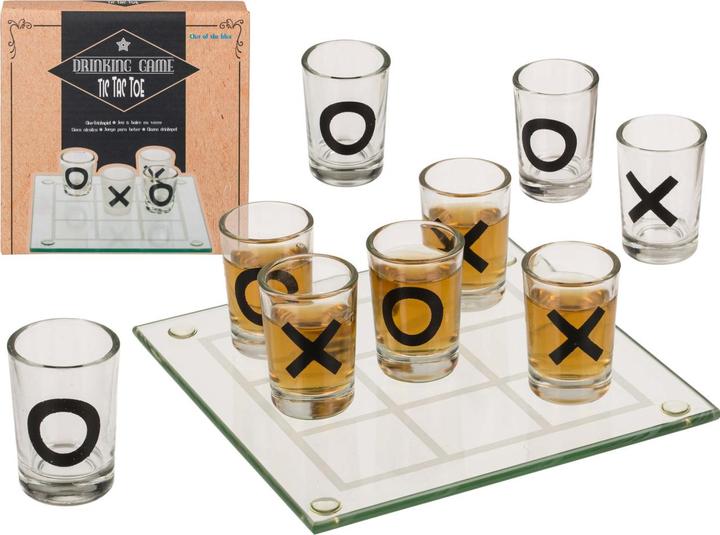 Image du produit Out of the blue Mini - Jeu de boisson Tic Tac Toe