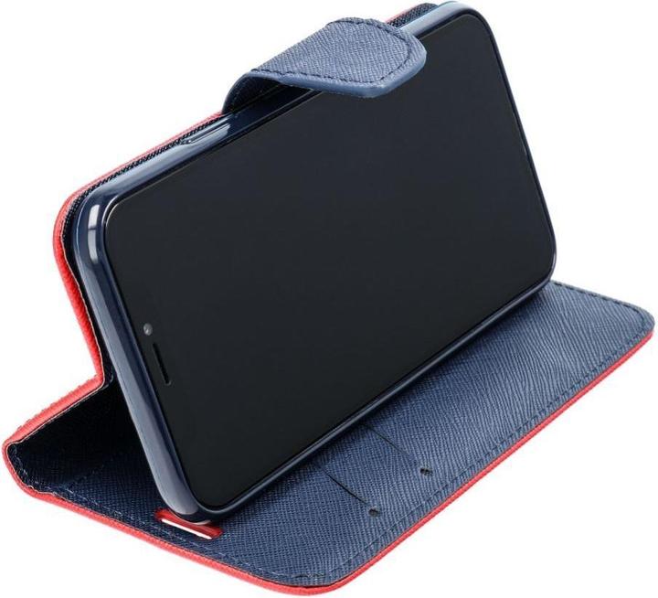 Actual product image OEM Book case FANCY Book case for REALME C55 red / navy (Realme C55)