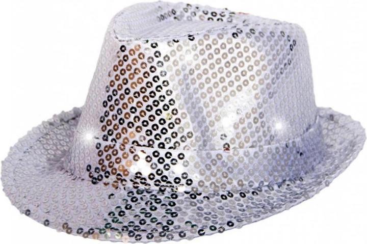 Actual product image Folat Hat sequins LED