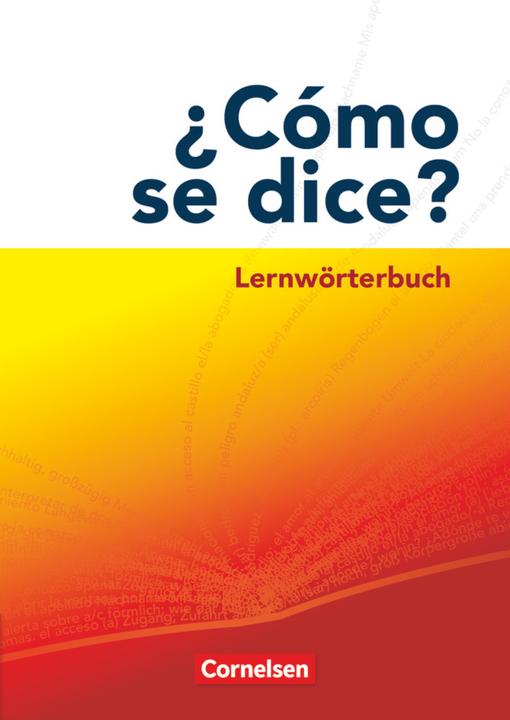 Immagine prodotto ¿Cómo se dice? Lernwörterbuch (Tedesco, Modello Benedikt Ansgar, 2009)