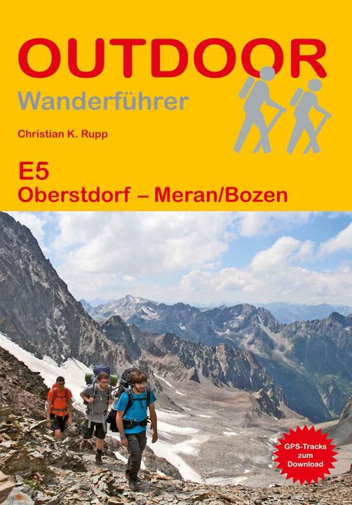 Produktbild E5 Oberstdorf - Meran/Bozen (Deutsch, Christian K. Rupp, 2024)