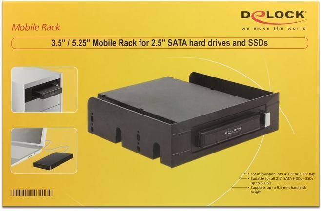 Produktbild Delock 2.5″ SSD/HDD, USB 3.0 /s, SATA /s