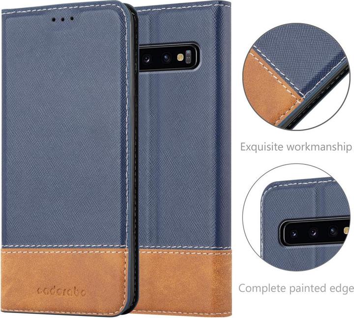 Actual product image Cadorabo X-Wallet faux leather suit cover (Samsung Galaxy S10)
