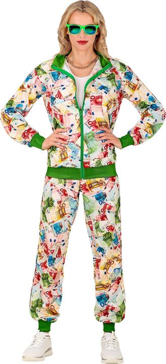 Actual product image Widmann EURO PARTY FASHION TRAININGSANZUG (Oberteil, Hose), L