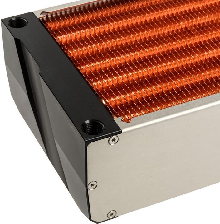Produktbild Aqua Computer airplex radical 4/420mm - Kupfer (140 mm)