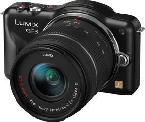 Panasonic Lumix DMC-GF3K, 12 MP, FullHD, 14-42mm Kit, Black